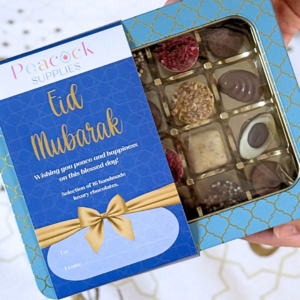 Luxury Chocolate Selection Gift Tin (16pk) – Eid Mubarak